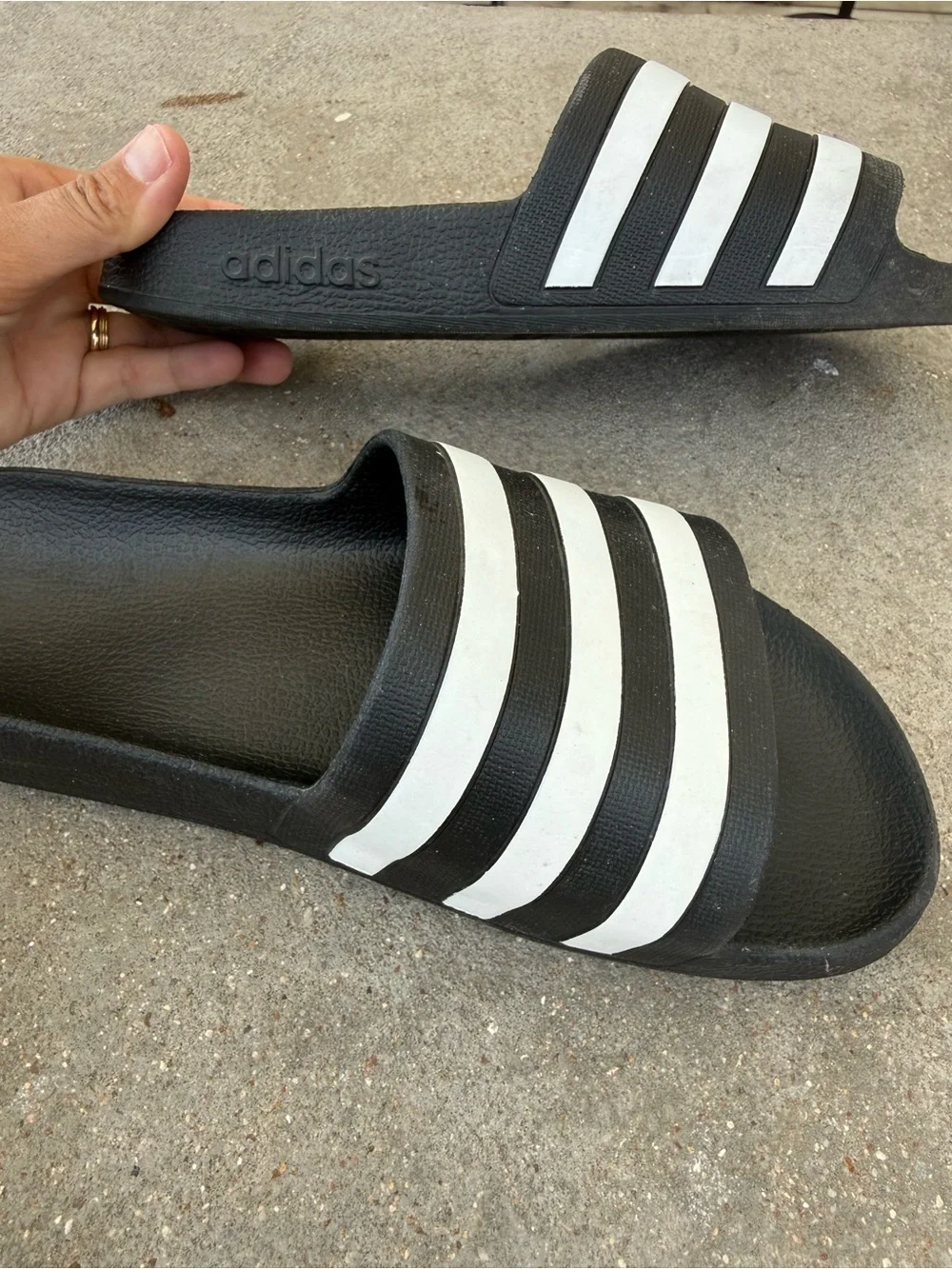 adidas Men's Adilette Aqua Slides